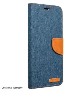 Puzdrá na mobilné telefóny Knižkové puzdro CANVAS pre Samsung Galaxy A54 5G, modrá TEL197772