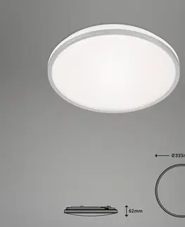 SmartHome stropné svietidlá Briloner LED stropné svietidlo Ivy S, stmievateľné, CCT, Ø 33 cm