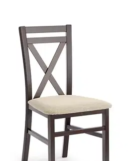Jedálenské stoličky a kreslá Drevená stolička DARIUSZ Halmar Dub sonoma