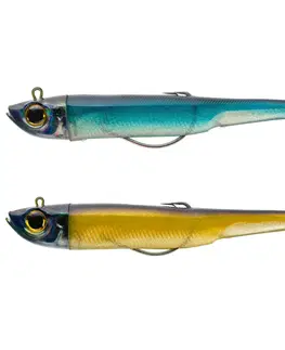 rybolov Súprava mäkkých umelých nástrah shad texan sardela Ancho 120/30 g na more Ayu/modrá