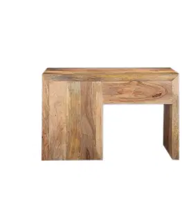 Písacie a pracovné stoly Písací stôl 130x76x70 Hina z mangového dreva