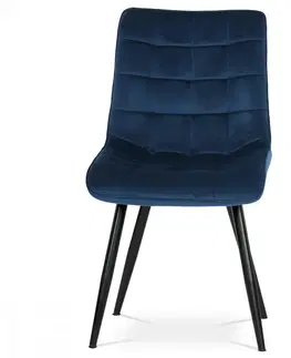 Jedálenské zostavy Jedálenská stolička CT-384 Autronic Modrá