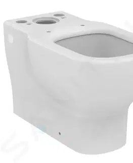 Kúpeľňa IDEAL STANDARD - Tesi WC kombi misa, spodný/zadný odpad, AquaBlade, biela T008201