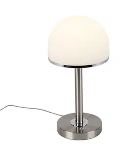 Stolove lampy Vintage stolová lampa z ocele vrátane LED a dotyku - Bauhaus