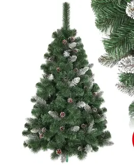 Vianočné dekorácie  Vianočný stromček SNOW 220 cm borovica 