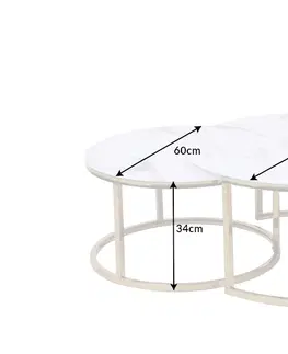 Konferenčné stolíky Konferenčný stolík DEION Dekorhome 60 cm