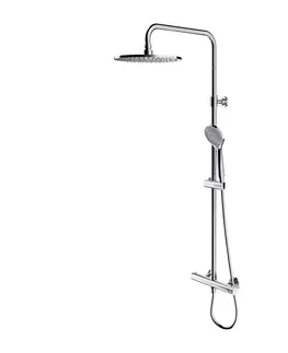 Sprchy a sprchové panely OMNIRES - Y termostatický sprchový stĺp chróm /CR/ Y1244LUXLCR