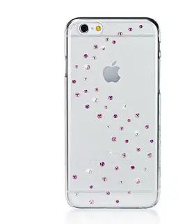 Puzdrá na mobilné telefóny Swarovski kryt Milky Way pre iPhone 6/6s - Pink Mix ip6-mw-cl-pkm