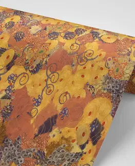 Abstraktné tapety Tapeta abstrakcia inšpirovaná G. Klimtom
