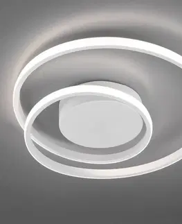 Stropné svietidlá Reality Leuchten LED stropné svietidlo Zibal, stmievateľné, biele