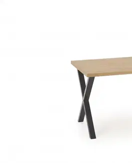 Jedálenské stoly Jedálenský stôl APEX dyha Halmar 140x85 cm