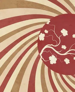 Vintage a retro tapety Tapeta azíjské grunge pozadie