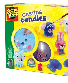 Kreatívne a výtvarné hračky SES - Výroba sviečok zvieratká