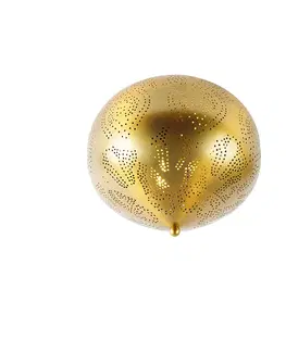 Stropne svietidla Orientálna stropná lampa zlatá - Zayn
