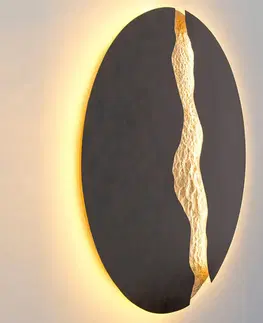 Nástenné svietidlá Holländer Nástenné LED svietidlo Lava, Ø 80 cm