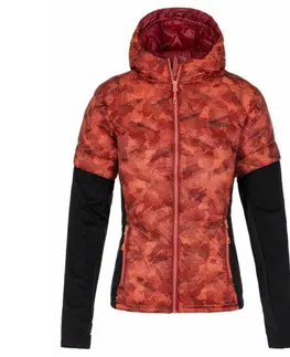 Dámske bundy a kabáty Dámska outdoorová bunda Kilpi ACTIS-W tmavo červená 36