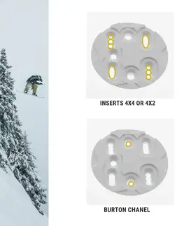 snowboard Minikotúč a skrutky 16 mm na snowboardové viazanie SNB 500