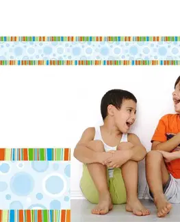 Bordúry Bordúra -Farebné bubliny pre chlapcov