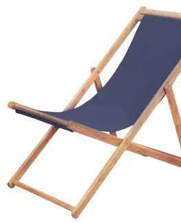 Záhradné kreslá a stoličky Skladacia plážová stolička látková Viacfarebné