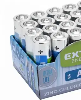 Batérie primárne EXTOL ENERGY Batéria AA zink-chloridová 20ks, 1,5V