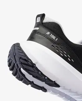 pánske tenisky Pánska bežecká obuv Jogflow 100.1 čierno-sivá
