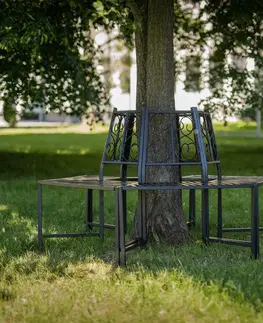 Záhradné lavice Kruhová lavička okolo stromu ARIA