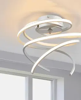 Stropné svietidlá Domiluce Stropné LED svietidlo Lungo, hliník, výška 25 cm