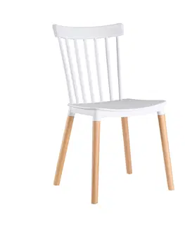 Jedálenské stoličky Jedálenská stolička BETA biela