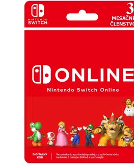 Hry na PC Nintendo Switch Online predplatné na 90 dní (Individual)