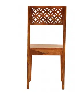 Jedálenské stoličky Stolička Mira z indického masívu palisander