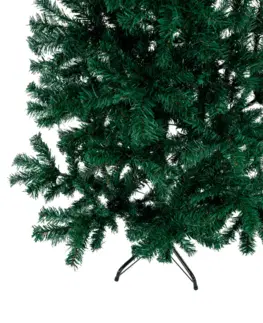 Vianočné stromčeky Vianočný stromček so železným stojanom, 180 cm, HAIROS