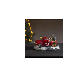 Vianočné dekorácie Eglo Eglo 411264 - LED Vianočná dekorácia MERRYVILLE 9xLED/0,03W/3xAA 