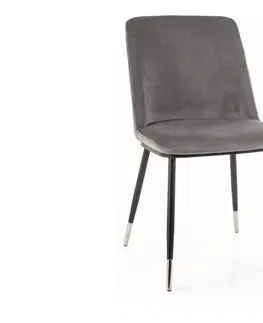 Jedálenské stoličky JEFF jedálenská stolička, šedá