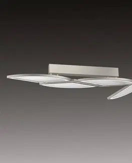 Stropné svietidlá Evotec Movil – stropné LED svietidlo, 4 svetelné segmenty