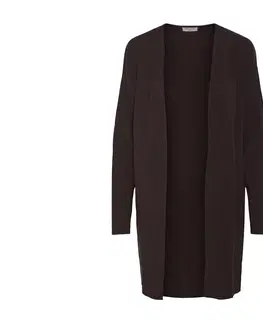 Coats & Jackets Otvorený kardigán, hnedý