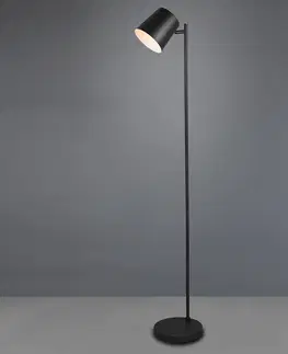 Stojacie lampy Reality Leuchten Stojaca LED Blake s batériou, stmievateľná, čierna