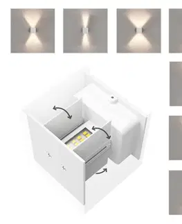 SmartHome nástenné svietidlá Hama Hama WLAN LED svetlo ovládanie aplikácia CCT biela