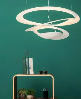 Závesné svietidlá Artemide Dizajnová závesná lampa Artemide Pirce 67x69 cm