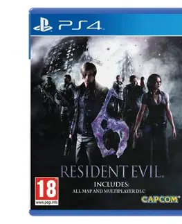 Hry na Playstation 4 Resident Evil 6 HD
