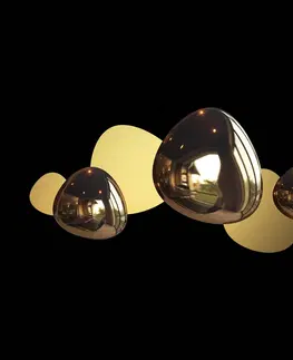 Nástenné svietidlá Maytoni Maytoni Jack-stone nástenné LED, 79 cm zlatá