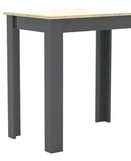 Stoly do jedálne Jedálenský stôl Esal, 80x50 Cm, Antracitový