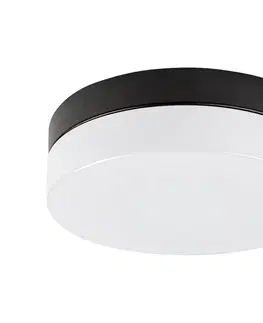 Svietidlá Rabalux Rabalux 75025-LED Kúpeľňové stropné svietidlo GAELO LED/15W/230V pr. 23 cm čierna 
