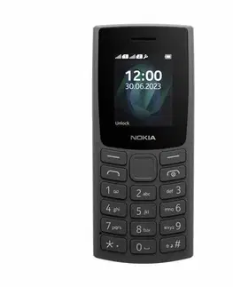 Mobilné telefóny Nokia 105 2G Dual Sim 2023, čierna