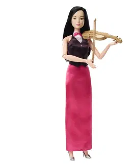 Hračky bábiky MATTEL - Barbie prvé povolanie - huslistka