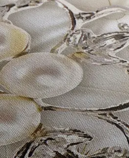 Abstraktné obrazy Obraz šperky s kvetinovým vzorom