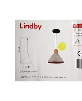 Svietidlá Lindby Lindby - Luster na lanku CAISY 1xE27/40W/230V 