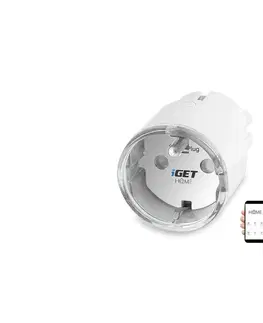 Predlžovacie káble iGET Inteligentná zásuvka s meraním spotreby 3680W/230V Wi-Fi 