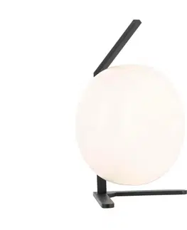 Lampy    108000 - Stolná lampa VESTA 1xE27/7W/230V biela/čierna 