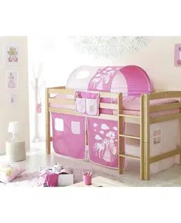 Príslušenstvo k detským posteliam Tunel na hranie Ružový Koník