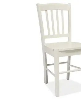 Jedálenské stoličky Signal Stolička CD-57 biela